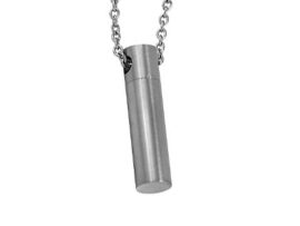 Stainless Steel - Cylinder I Pendant - Model #052