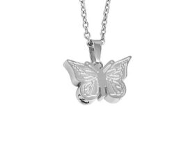 Stainless Steel - Butterfly I Pendant - Model #036