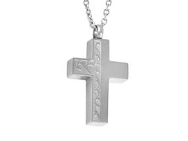 Stainless Steel - Cross of Life Pendant - Model #031