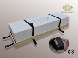 Cremation Cardboard Box with Trays